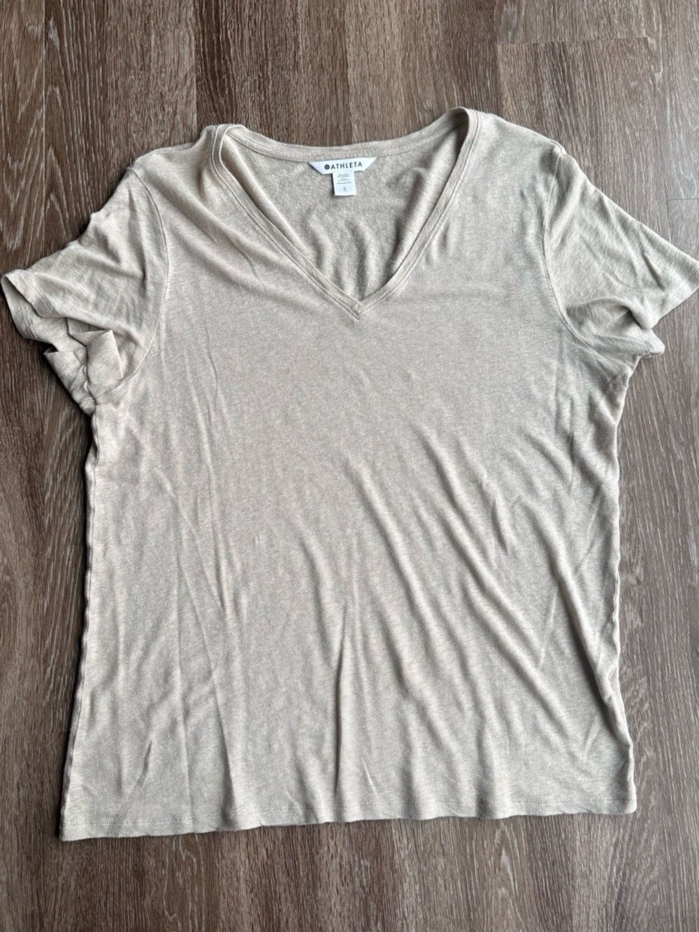 Athleta Women's Short Sleeve V-Neck Tshirt